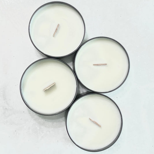 2oz Travel/Sample Soy Wax Candle Tonic + wood wick • CREATE YOUR OWN “SAMPLER SET” + BUNDLE & SAVE!