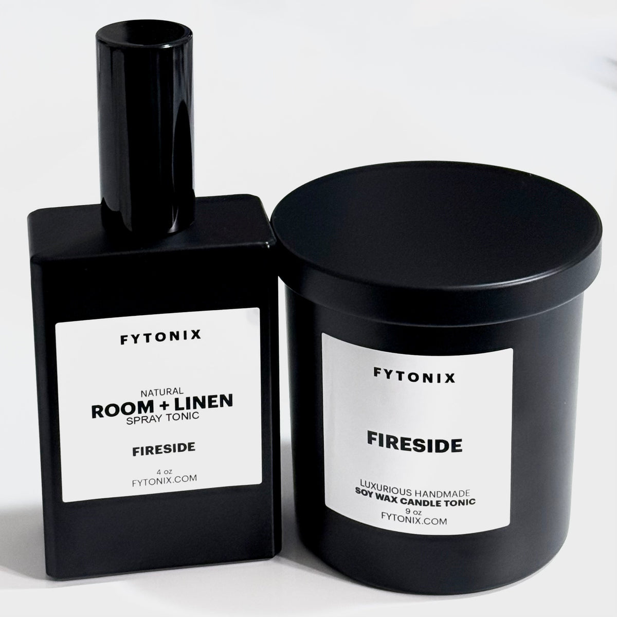 GIFT SET DUO • Soy Wax Wood Wick Candle Tonic & Room/Linen Spray Tonic *BUNDLE & SAVE!