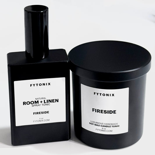GIFT SET DUO • Soy Wax Wood Wick Candle Tonic & Room/Linen Spray Tonic *BUNDLE & SAVE!