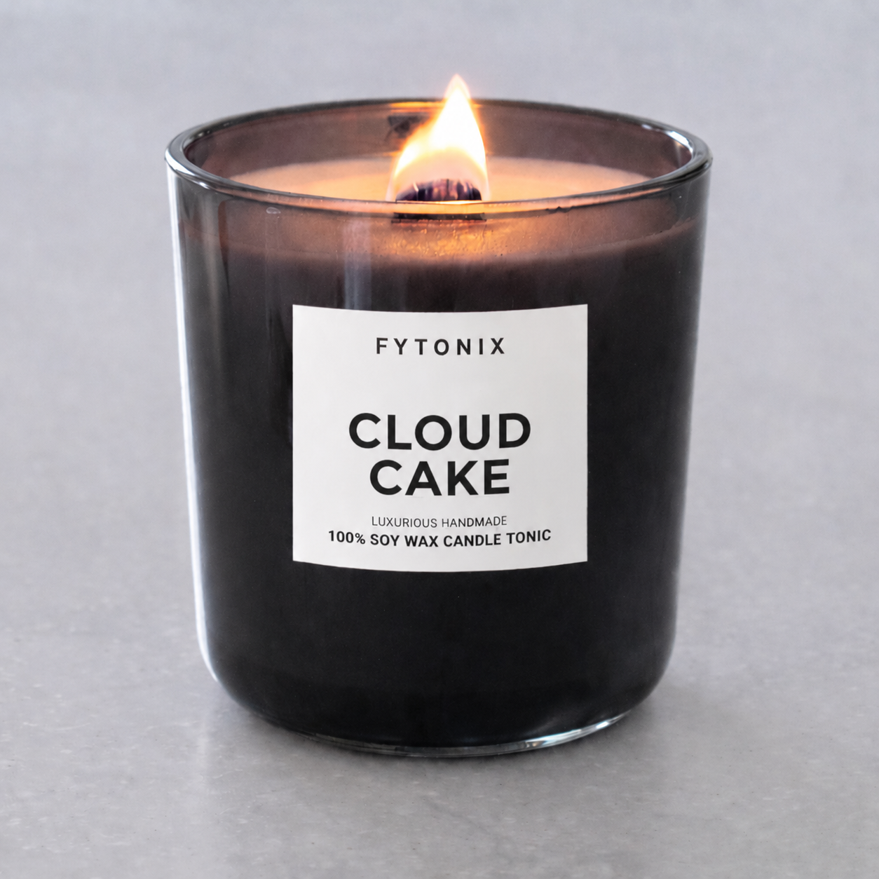 CLOUD CAKE Soy Wax Candle Tonic + Wood Wick • 13 oz