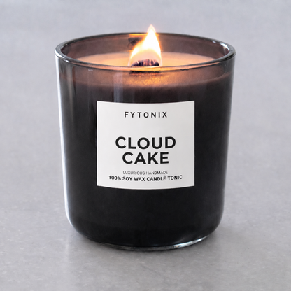 CLOUD CAKE Soy Wax Candle Tonic + Wood Wick • 13 oz