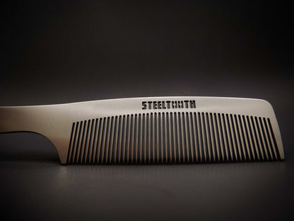 Beard Brush Comb • Original Steeltooth Comb v3