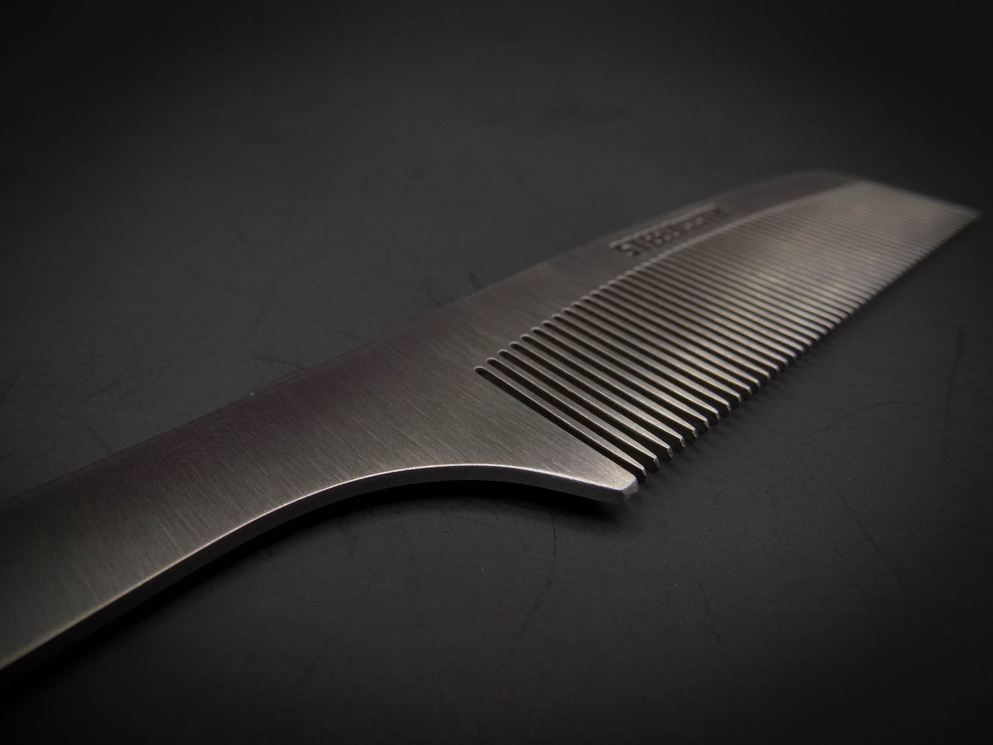 Beard Brush Comb • Original Steeltooth Comb v3